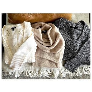🍃 Express Sweaters | Bundle of 3 | 2 XS, 1 S 🍃